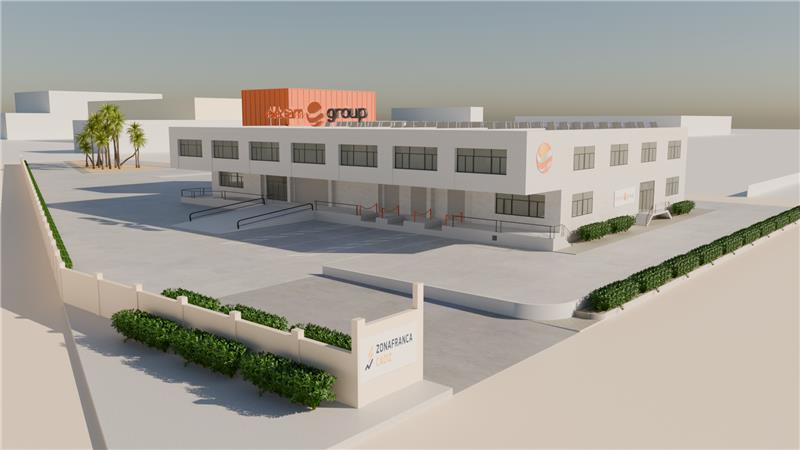 Edificio Elecam en la Zona Franca de Cádiz, sede oficial de la EEW 2026